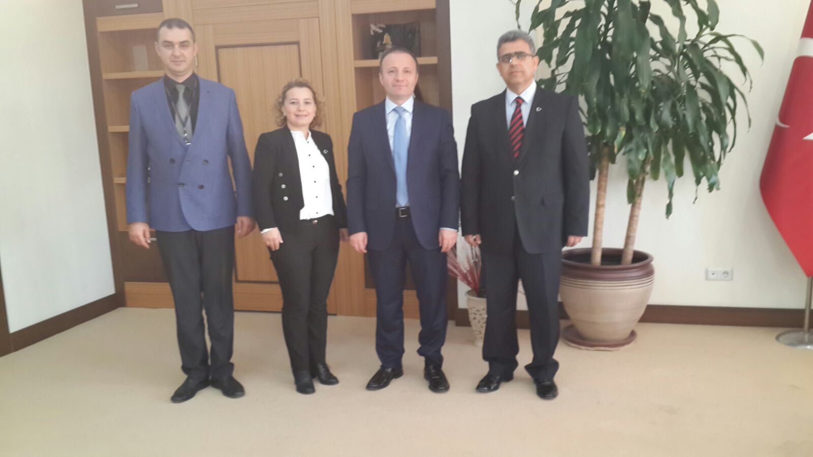 Akdeniz Üniversitesi Rektörü'nü Ziyaret Ettik